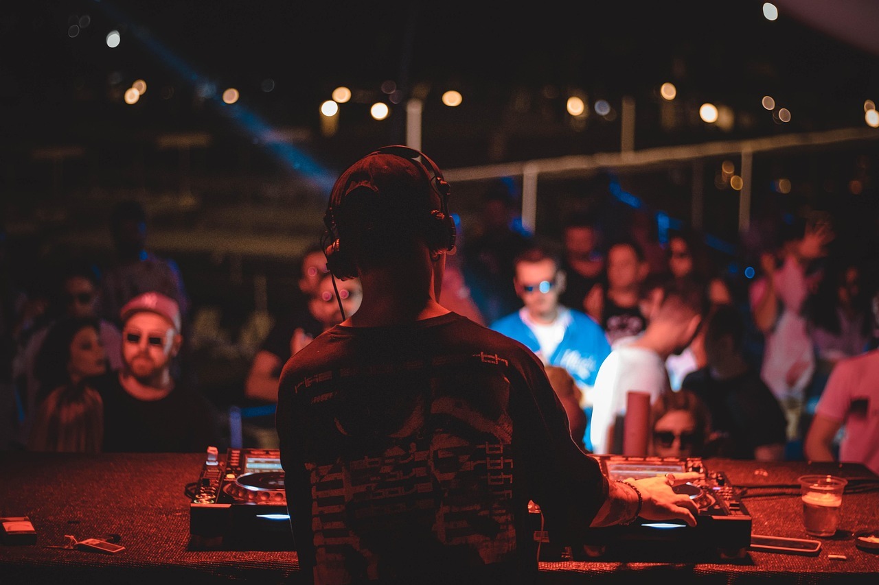 DJ vor Crowd
